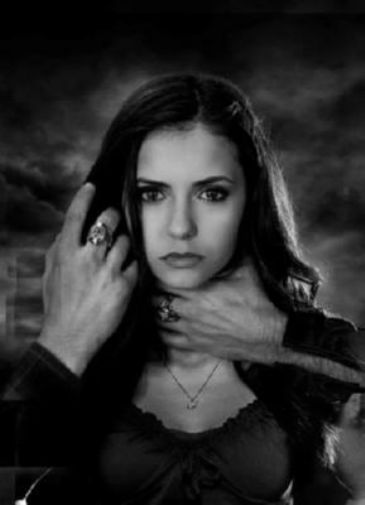Vampire Diaries Black and White Poster B403 27x40