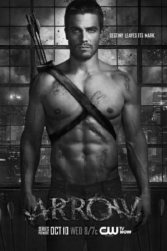 Arrow Black and White Poster 11"x17"