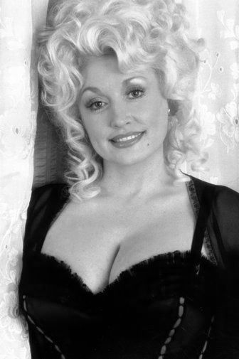 Dolly Parton Black and White Poster B422 24x36