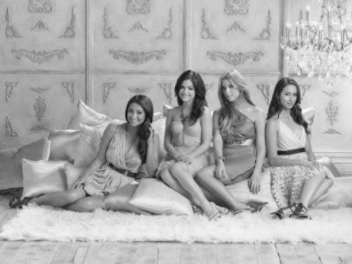 Pretty Little Liars Black and White Poster 24"x36"