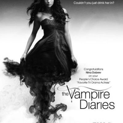 The Vampire Diaries The Black and White Poster 24"x36"