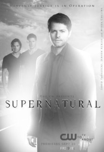 Supernatural Black and White Poster 24"x36"