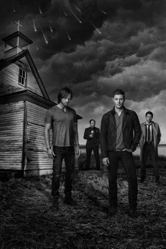 Supernatural Black and White Poster 24"x36"
