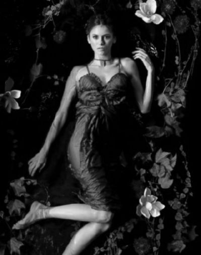 The Vampire Diaries Black and White Poster 24"x36"