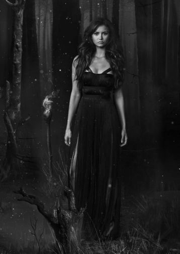 The Vampire Diaries Black and White Poster 24"x36"
