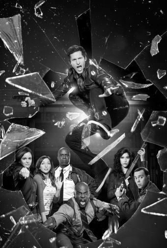 Brooklyn 99 Poster Black and White Poster 24x36