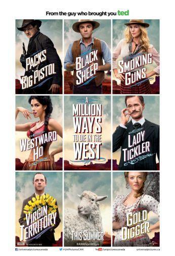 A Million Ways To Die In The West T-Shirt #4