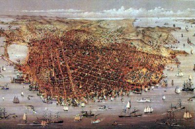 Antique Maps Poster Print #K0536