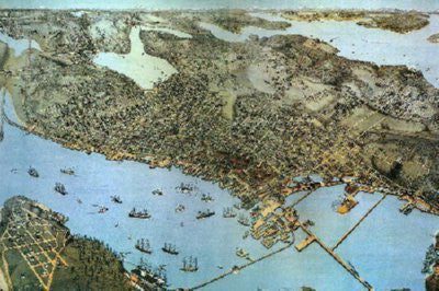 Antique Maps Poster Print #K0537