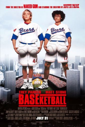 Baseketball Movie Poster Mouse Pad Mousepad