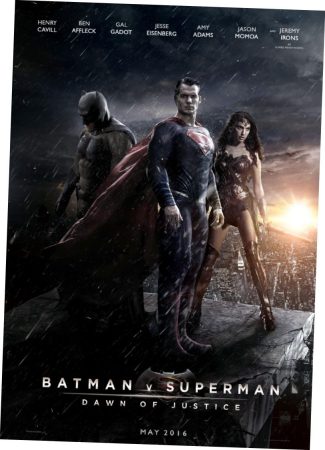 Batman Vs Superman Movie poster print B049 24x36