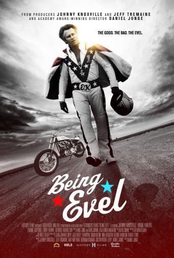 Being Evel Movie Poster Mouse Pad Mousepad