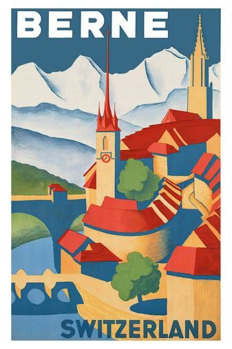 Switzerland Berne Puzzle Jigsaw Puzzle Choose a Size