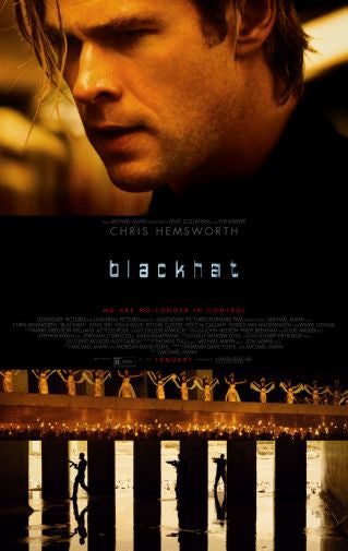 Blackhat Movie Poster Mouse Pad Mousepad