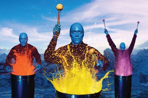 Blue Man Group Mouse Pad Mousepad