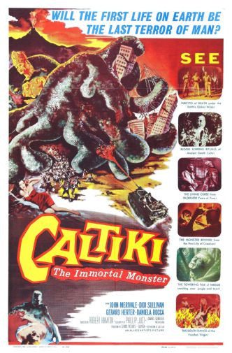 Caltiki Movie Poster Mouse Pad Mousepad