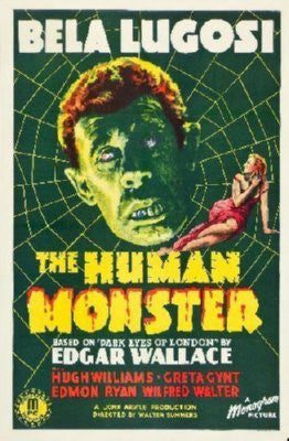Human Monster The Poster Print #K4121