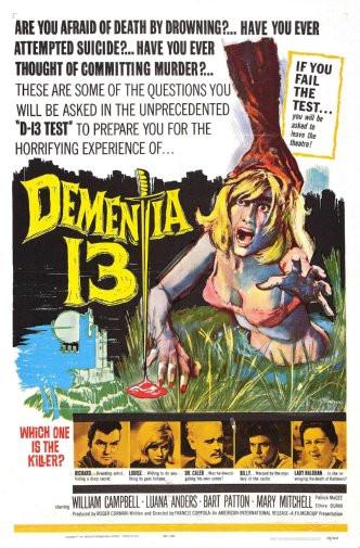 Dementia 13 Movie T-Shirt A11484