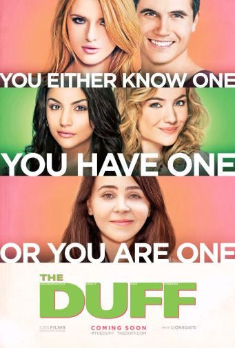 Duff Movie Poster Poster Print #K2644