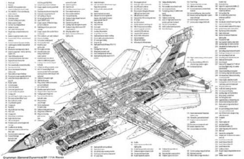 Ef 111 Raven Cutaway T-Shirt A13329