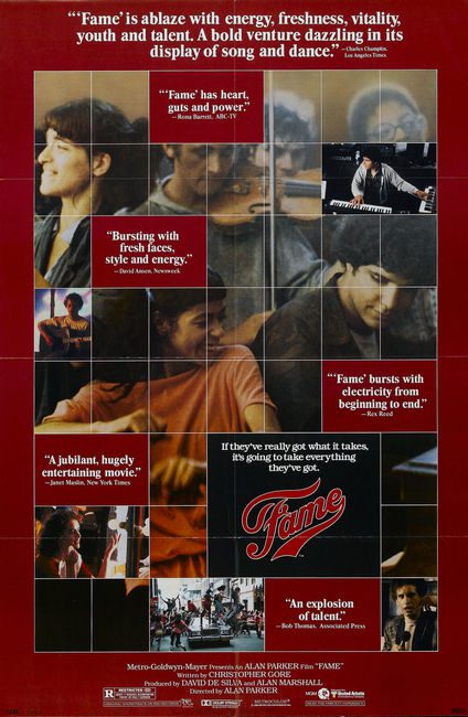 Fame Movie Poster Mouse Pad Mousepad