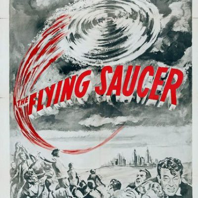 The Flying Saucer Movie Poster Mouse Pad Mousepad