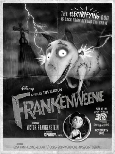 Frankenweenie Mouse Pad Mousepad