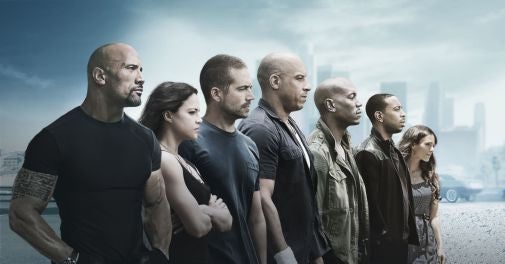 Furious 7 Movie Poster Puzzle Jigsaw Puzzle Choose a Size