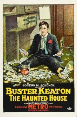 Haunted House Buster Keaton Puzzle Jigsaw Puzzle Choose a Size