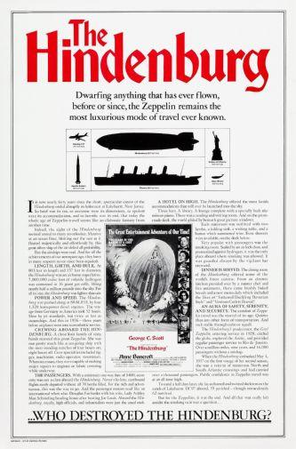 Hindenburg The Movie T-Shirt A19344