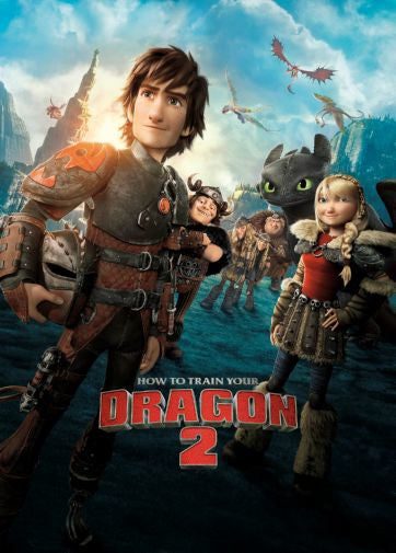 How To Train Your Dragon 2 Poster Print #K4089