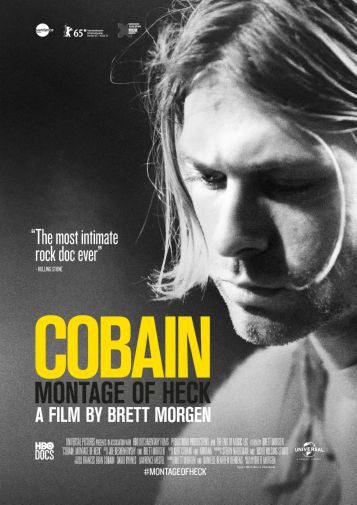 Kurt Cobain Montage Of Heck Movie Poster Puzzle Jigsaw Puzzle Choose a Size