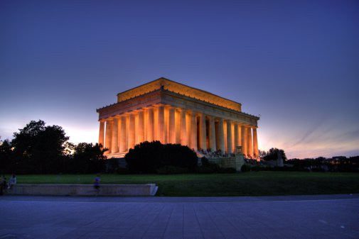 Lincoln Memorial Poster Print #K5136