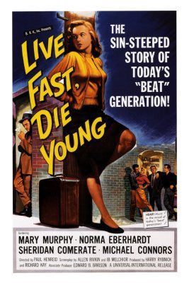 Live Fast Die Young Puzzle Jigsaw Puzzle Choose a Size