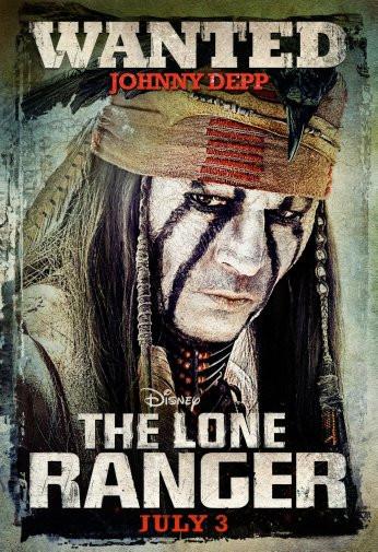 Lone Ranger Movie Poster T-Shirt A25394