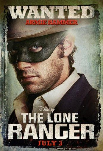 Lone Ranger Movie Poster T-Shirt A25399