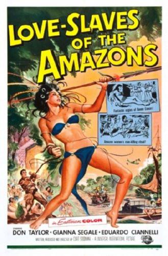 Love Slaves Of The Amazons Movie Poster T-Shirt A25940