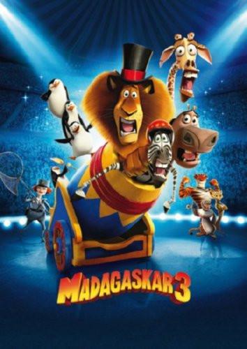 Madagascar 3 Movie Poster T-Shirt A26235