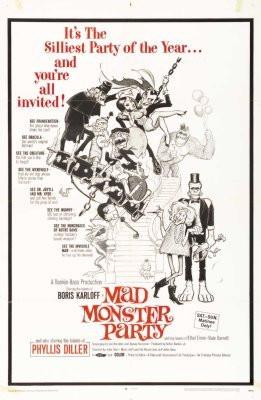 Mad Monster Party Movie Poster T-Shirt A26390