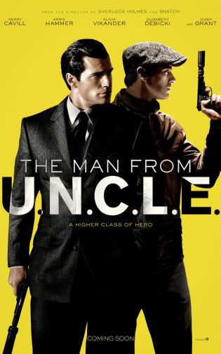 Man From Uncle Movie Poster Puzzle Jigsaw Puzzle Choose a Size