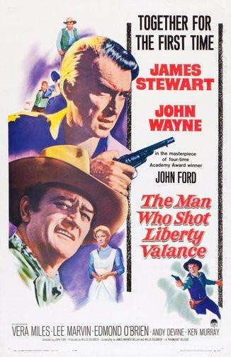 Man Who Shot Liberty Valance Movie Poster T-Shirt A26795
