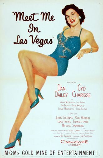 Meet Me In Las Vegas Movie Poster Puzzle Jigsaw Puzzle Choose a Size
