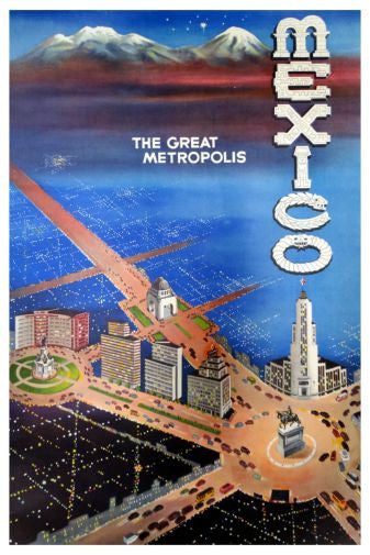 Mexico Tourism Poster Print #K5649