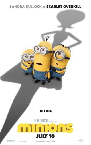 Minions Movie Poster Poster Print #K5732