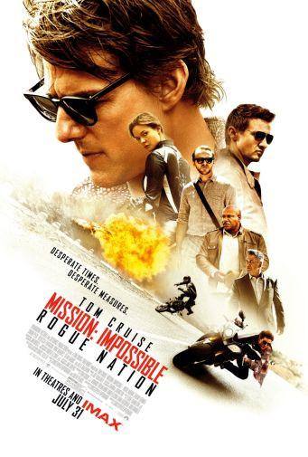 Mission Impossible Rogue Nation Movie Poster T-Shirt A28175