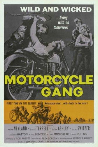 Motorcycle Gang Movie Poster T-Shirt A28725