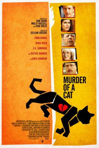 Murder Of A Cat Movie Poster T-Shirt A28890