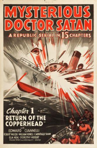 Mysterious Doctor Satan Movie Poster T-Shirt A29060