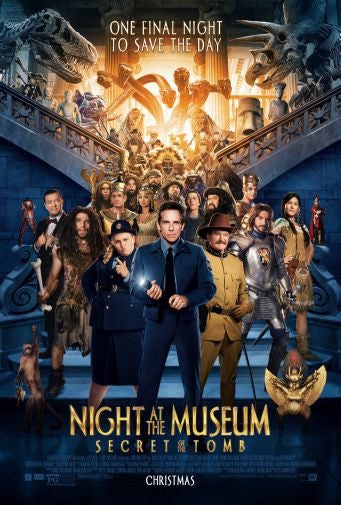 Night At Museum Movie Poster Puzzle Jigsaw Puzzle Choose a Size