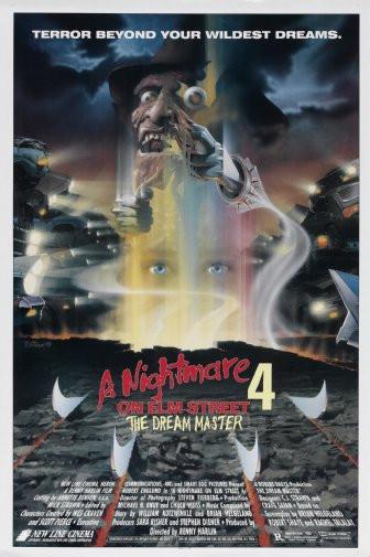 Nightmare On Elm Street Part 4 Movie Poster T-Shirt A29660